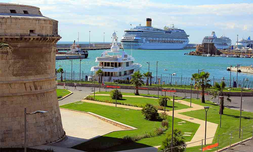 Parcheggio porto Civitavecchia