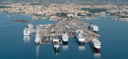 Parcheggio porto di Olbia